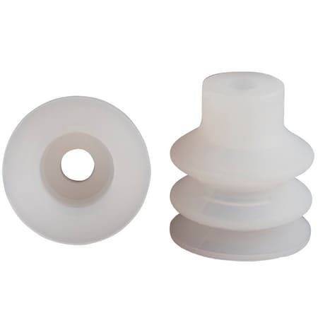 Fipa Bellows vacuum cup diam. 32 mm, Silicone transparent 21.032.075.2-LE